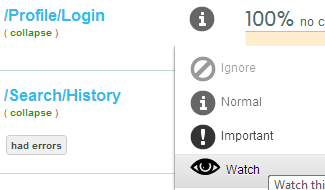 Turn on alerts on things you care about